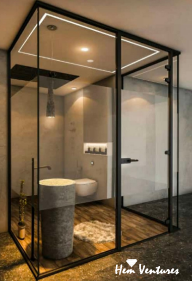 Glass Profile Cubicle